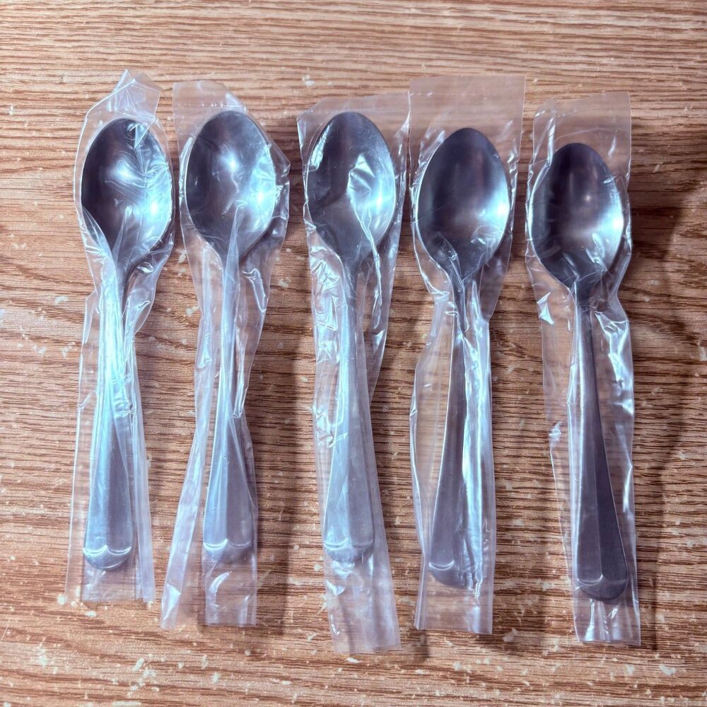 5 Teaspoons Oxford Hall Sagamore Japan Stainless Flatware Satin In Package